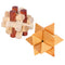 Pack of 2 Traditional Kongming Lock Luban Lock Toys Cube for Kids Intellectual
