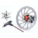 Risk 12 Pcs Bicycle Disc Brakes Rotor Screws Bolts Cycling Ultra-Light Scre