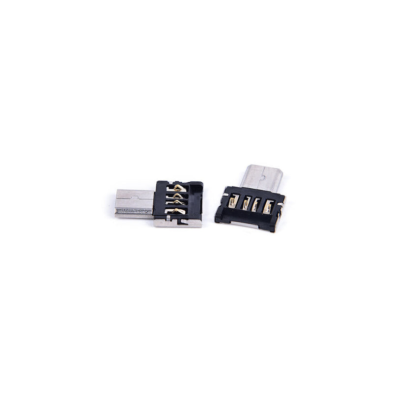 2X Micro USB Male to USB Female OTG Adapter Converter For Android Tablet Phone Z