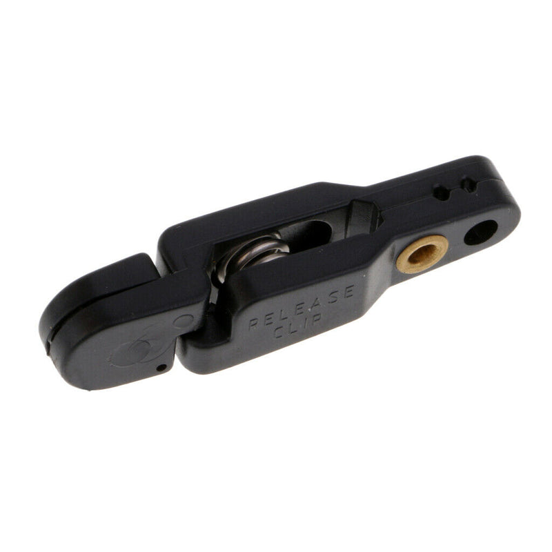 10Pcs Offshore Fishing Adjustable Planer Board Snaps Release Line Clips Black