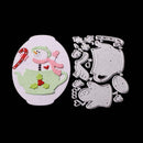 Teapot+Snowman DIY Cutting Die Stencil Scrapbook Album SALE Embossing Card