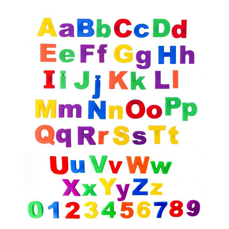 26 Magnetic Letters Children Kids Alphabet Magnets In Lower Case Learning Supply