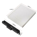 Cabin Air Filter, Air Conditioning Filter Cover Trim Fits for  Dodge Ram 2016