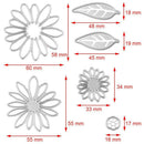 DIY Metal Cutting Dies Embossing Die Scrapbooking DIY Stencil Flower Leaves