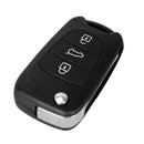 1pcs Black 3-key Button Remote Control Smart Key Case for Kia k2 k5 New fd HFY