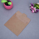 50pcs Kraft Paper CD DVD Envelope Sleeve Packing Bag 12.5x12.5cm A