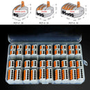 40PCS Wire Connector PA66 Orange 17.6*10.2*2.3 Function Useful