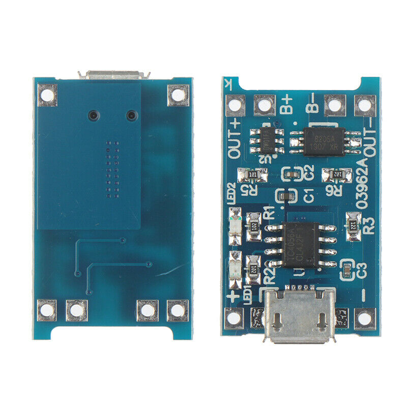 5 pcs Micro USB 5V 1A 18650 Lithium Battery Charger Module Charging BoardJ Gw