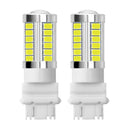2pcs LED Bulbs 3157 33SMD 5730 3W 6000K 1200LM Car Brake Tail Driving Lamp