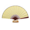 Chinese Blank Silk Folding Hand Fan Calligraphy Writing Dancing Wedding Gift