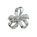 Elegant Bowknot Rhinestone Brooch Badge Lapel Backpack Jewelry Accessories