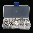 M2 - M12 Stainless Steel Flat Washers Metric Screw Repair Tool 580pcs/Kit
