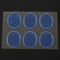 6pcs/set Snare Drum Mute Pad Drum Damper Gel Pads Snare Tom Drum Muffler
