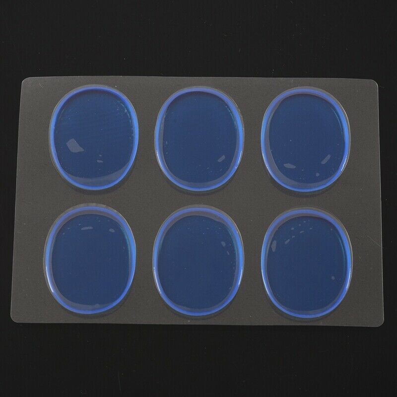 6pcs/set Snare Drum Mute Pad Drum Damper Gel Pads Snare Tom Drum Muffler