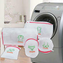 5pcs Zipper Clothes Storage Washing Bag Sweater Bra Laundry Protection Bag