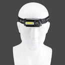 6 Lighting Modes COB LED Head Light USB Rechargeable Headlamp Torch Flashlight