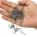 100 Pcs/set Fishing Soft Lure Bait Stinger Spike Hook Connecting Pin Needle Lock