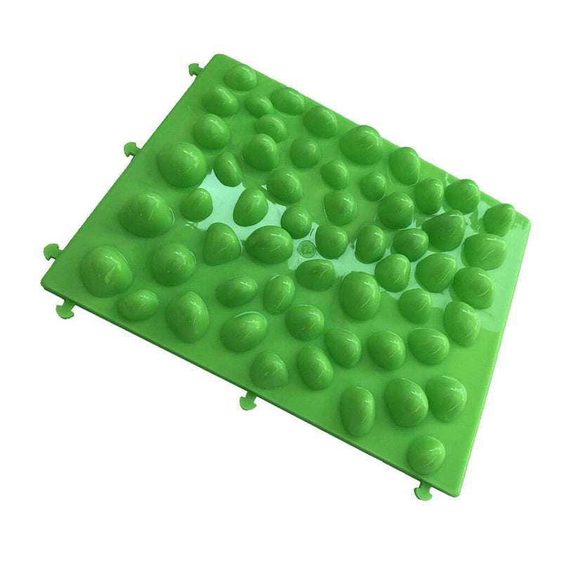Outdoor Sport Leisure Acupuncture Pebbles Foot Massage Mat Shiatsu Sheet Gre