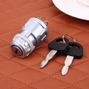 12V 4 Position Ignition Starter Switch w/ 2 Key for Car Boat Truck Petrol Engine