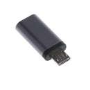 4x Micro USB Male to USB Type C Female OTG Data Charger Converter Adapter