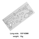Street Lamp DIY Metal Stencil Scrapbook Craft Embroidery Cutting Die
