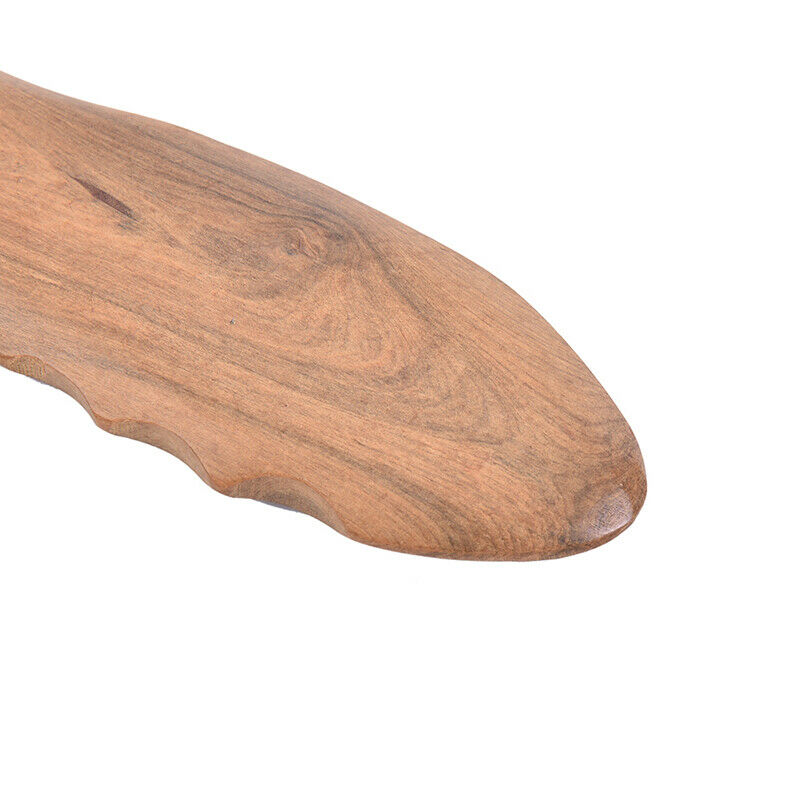 1PC Fragrant Wood Scraping Board Fish-shaped Wooden Scraper Massager Body CSEAU