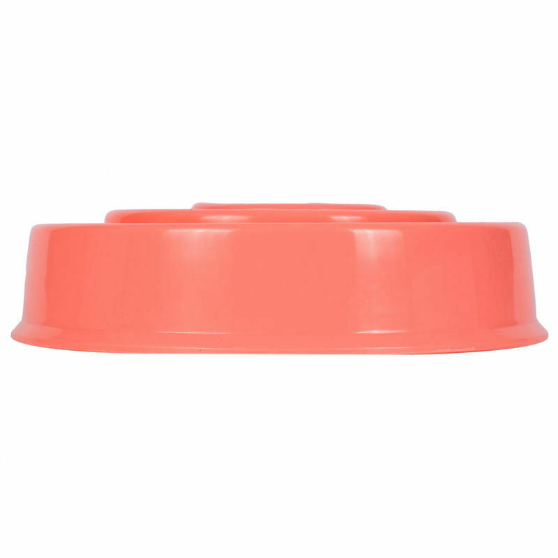 Pet Dog Feeding Food Bowls Puppy Slow Down Eating Feeder Dish Bowel Prevent