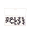 2g/4g/6g/8g/12g 1box Fishing Sinker Fish Accessories Round Lead Drop Shot Tackle