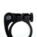 31.8mm MTB Bike Cycling Saddle Seat Post Clamp Quick Release QR Style Black