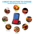 Meat Food Thermometer, Wireless Remote Instant Read Kitchen Cooking Bbq The