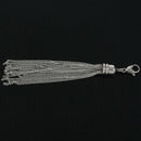 Stainless Steel Tassel Charm for Jewelry Making
