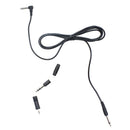Guitar Audio Cable Amp with 3 Connectors (3.5 to 6.5, 6.5 to 3.5, 3.5 F to F)