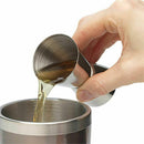 Stainless Steel 25/ 50 ml Jigger Bar Craft Dual Spirit Measure Cup Peg Meas F7F4
