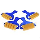 4pcs Kid Yellow Sponge Brush Children Painting Drawing Graffiti Roller Tool