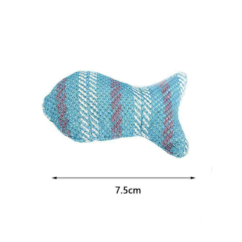 1pcs Cat Toys Christmas Mouse Catnip Pets Kitten Teaser Interactive gift Su G8Y5