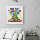 5D DIY Special Shaped Diamond Painting Christmas Tree Embroidery Craft Kits
