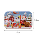 Christmas DIY Puzzle Kids Kindergarten Jigsaw Educational Toys (Snowfield) A