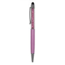 1pcs Crystal 2-in-1 Stylus Pens Capacitive Styli Stylus Touch Ballpoint Pen D9K3