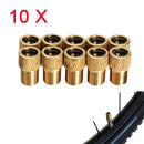 10x Converter Presta to Schrader Bicycle Bike Valve Adaptor Tube Pump Tool