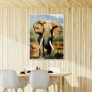 Art Full Round Drill Elephant 5D Kit DIY Diamond Painting Drawing (LD484)