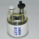 R12T Fuel Filter/Water Separator 120AT NPT ZG1/4-19 Automotive Replacement