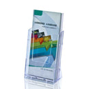 Brochure Desk Stand Clear Acrylic Pamphlet Display Durable Business Card Ho D5G5