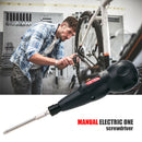 3.6V Rechargeable Electric Screwdriver Multi-function Power Tools (Black)