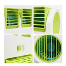 Mini USB Portable Fan Cooling Desktop Air Conditioner Office Home Purple