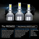 2pcs LED headlight bulb 72W 7600LM LED headlight conversion kit - 6000K Xen