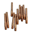 10pcs Gas Shielded Welding Fitting Conductive Tip for Welding Accs 6.5x1.2x45mm