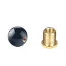 Black 8 Ball M12X1.25 Shift Knob Shifter Lever Selector with M8x1.25 Nut