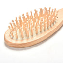 Paddle Hair Care Brush Wooden Massage Comb Scalp Stress Release Beauty Tool liau