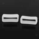 20pcs Rubber Watch Band Retaining Keeper Ring Hoop Loop for 22mm Strap Width