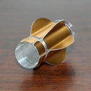 Curtain Rod Roman Rod Decoration Head Rod Plug Aluminum Alloy Flower Head D P7G7